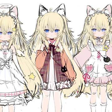 【pixivFANBOX】逢舞みいちゃんデザイン提案（１０p