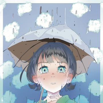 Girl and the rain