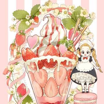 いちごパフェ