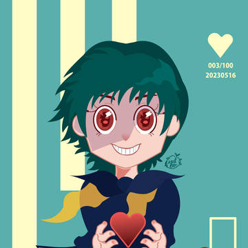 2023年　デジタル創作イラスト