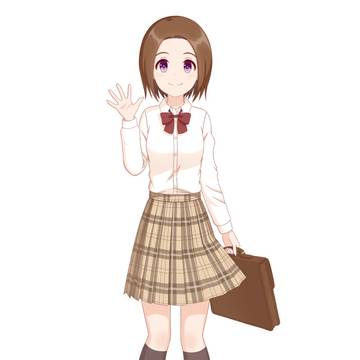 先輩女子高生