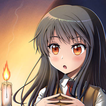 ろうそくの火