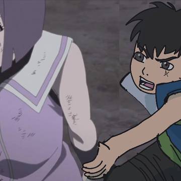 Sumire and boruto redraw