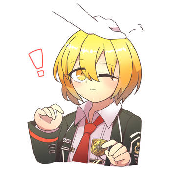 ドンキホーテちゃんを撫でたい絵