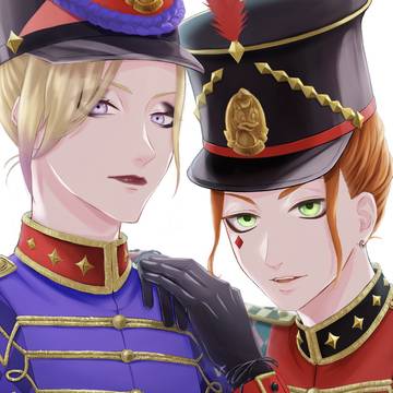 ヴィル様＆けーくん(＋おまけでトレイ先輩)