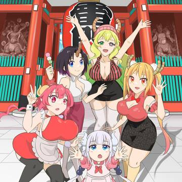 【 2024 龍年〃新賀年圖 】× 小林さんちのメイドラゴ