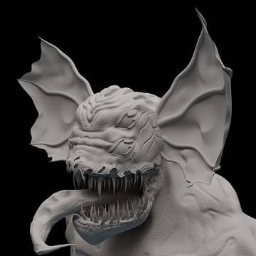 Monster - Sculpting Practise