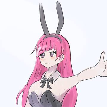 ピンクバニーちゃん