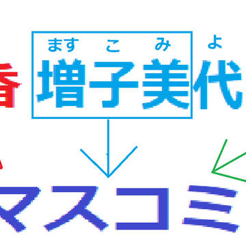 増子美香・増子美代・益子道男(同じ【マスコミ】)