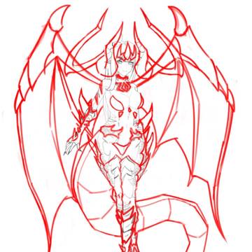 Dragon girl 1