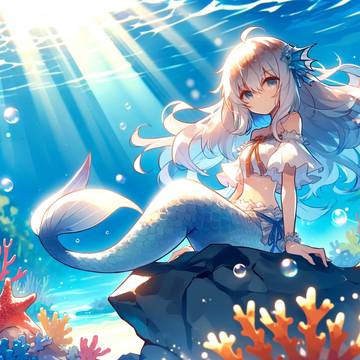 Random mermaid