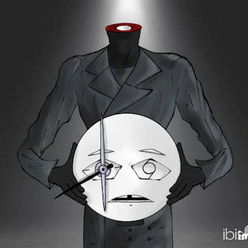 時計くるくる