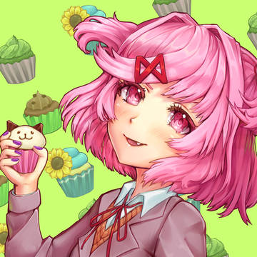 ナツキさんとカップケーキ