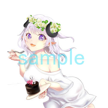 夜守愛しゅの様　お誕生日イラスト