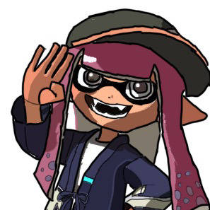 Twitterに投稿したイカ絵その2