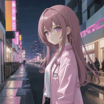 Night in the alley