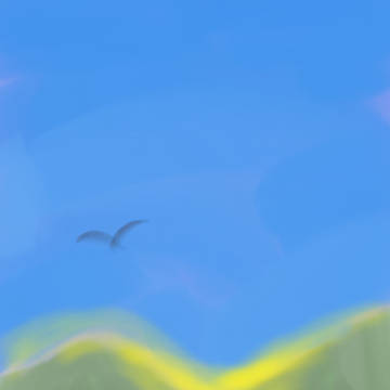 こぼれる光と鴉