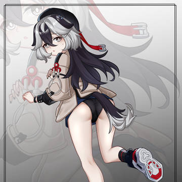 科拉莉胖次露出