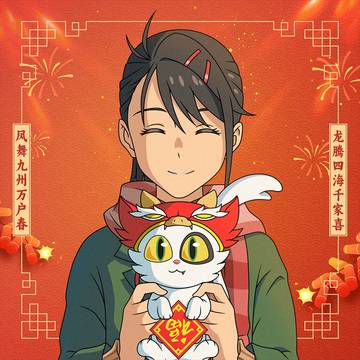 中国本土のすずめイベントで描いた絵。