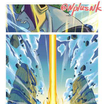 セル vs 悟飯くん