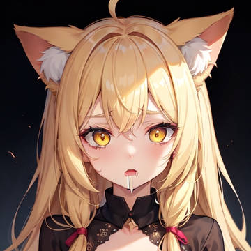 Hypnotized cat girl