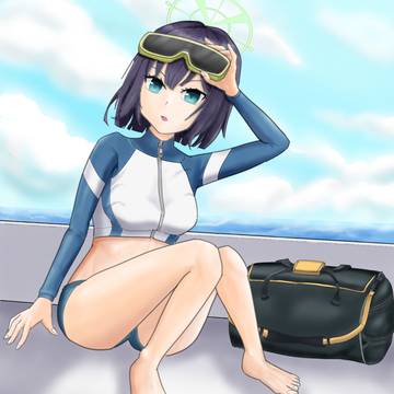 Saki (Swimsuit) / 空井サキ (水着)