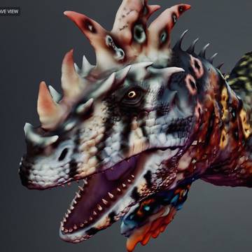 スミロロフス・ロムルシ　Smilolophus romulusi