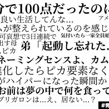 伸ばせ睡眠時間〜毎朝別々に鳴り響くピカチュウの声を添えて〜