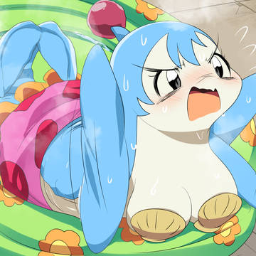 慌てるドルフィンボンバーちゃん
