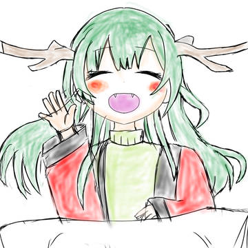 うろこちゃんらくがき