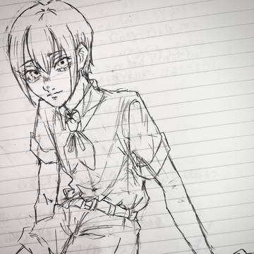 落書きショタ