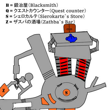 リリンクのミニマップ