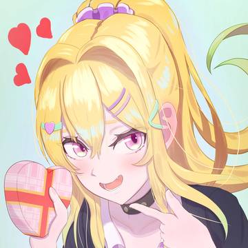 バレンタインチョコ見せつけギャル