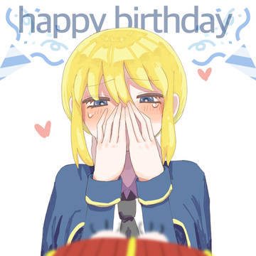 たんおめで描きました〜!
