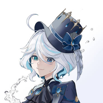 フリーナちゃん初描き