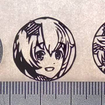 【一円切り絵】タイキシャトル【ウマ娘】