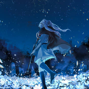 花畑を出す魔法