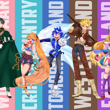 アトラクション擬人化CS