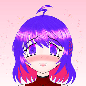 バレンタインデーに大切なあの人へチョコを渡す甘塩むすびちゃん