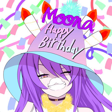 Moonaバースデー！