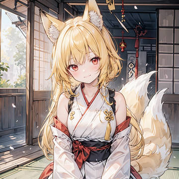 金髪妖狐