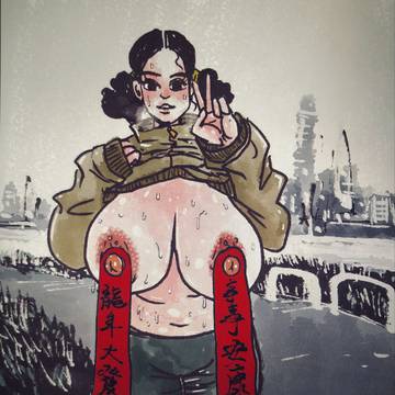 過年吃太多該運動了 跟大家拜個晚年