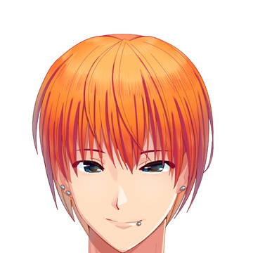 ピアス男子
