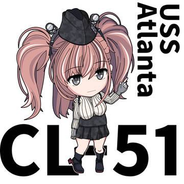 【SD艦娘】アトランタ(USS Atlanta, CL-51)