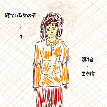 Sleeper Girl / 寝ている女の子 ---1