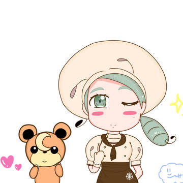 カエデさんとヒメグマ🐻‍🧁
