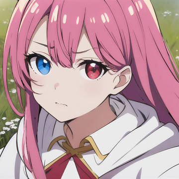 作ってるゲームのヒロインイメージ もちろん炎属性魔法使い