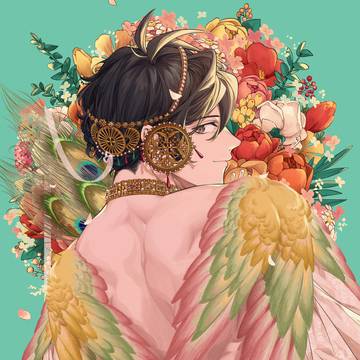 華やかな陛下(白)