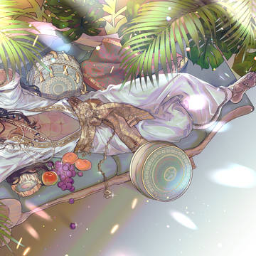 web novel cover_ethnic style