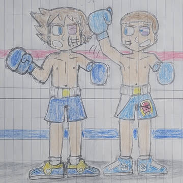 Jake vs Chris!  Uppercut!